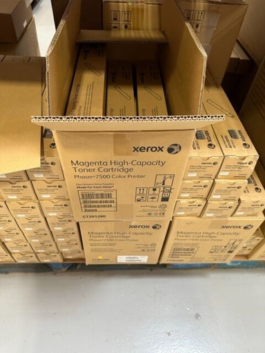 [106R01437] Xerox Genuine Phaser 7500 Magenta Toner Cartridge - 106R01437