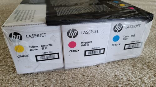 [CF253XM] HP 201X 3-pack High Yield Cyan/Magenta/Yellow Original LaserJet Toner Cartridges