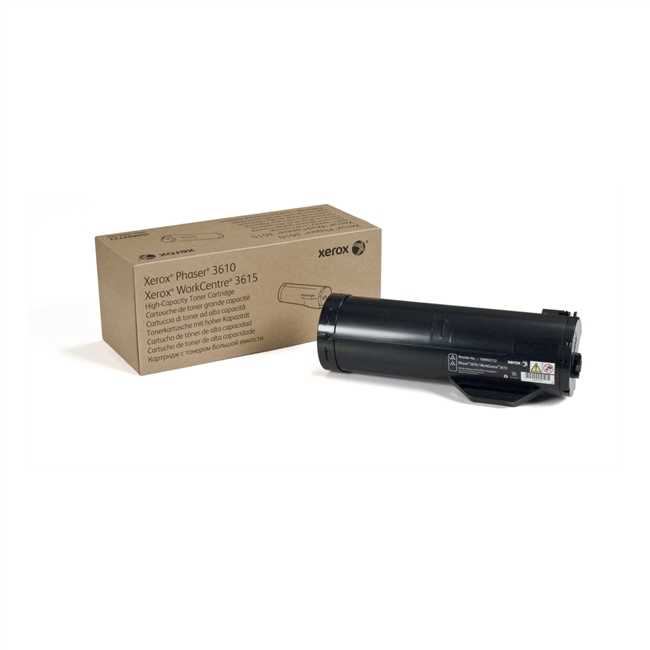 Xerox Genuine Phaser 3610 / WorkCentre 3615 Toner Cartridge (14000 pages) - 106R02722