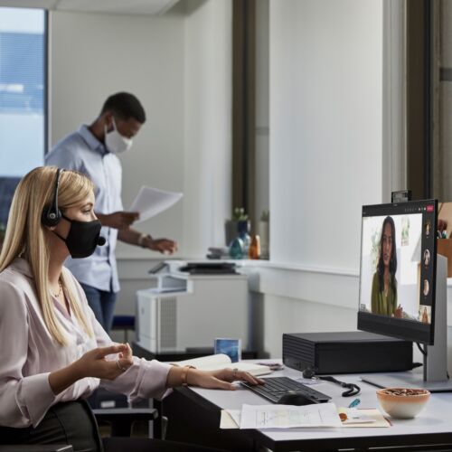 [6A7H7EA#ABU] HP Pro 400 G9 i5-12500 SFF Intel® Core™ i5 16 GB DDR4-SDRAM 256 GB SSD Windows 10 Pro PC Black