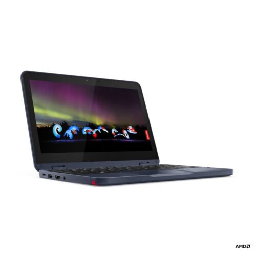 [82J1001CUK] Lenovo 300w 3015e Hybrid (2-in-1) 29.5 cm (11.6") Touchscreen HD 4 GB DDR4-SDRAM 128 GB SSD Wi-Fi 5 (802.11ac) Windows 11 Pro Academic Blue