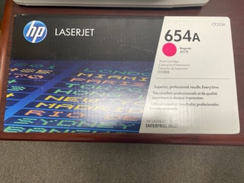 [CF333A] HP 654A Magenta Original LaserJet Toner Cartridge