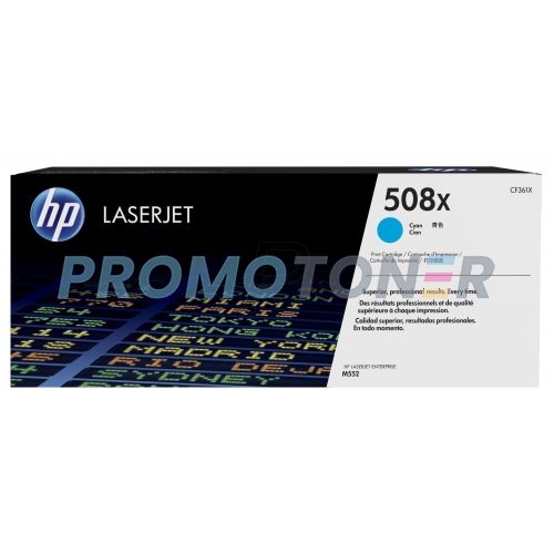 [CF361X] HP 508X High Yield Cyan Original LaserJet Toner Cartridge