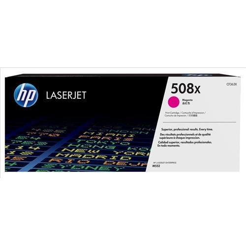 [CF363X] HP 508X High Yield Magenta Original LaserJet Toner Cartridge