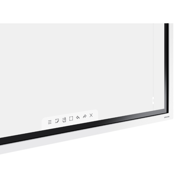 Samsung WM65R Digital signage flat panel 165.1 cm (65") LED Wi-Fi 350 cd/m² 4K Ultra HD White Touchscreen