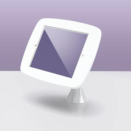Bouncepad Sumo | Apple iPad Pro 1st Gen 9.7 (2016) | White | Exposed Front Camera and Home Button | Rotate 270 / Switch Off |