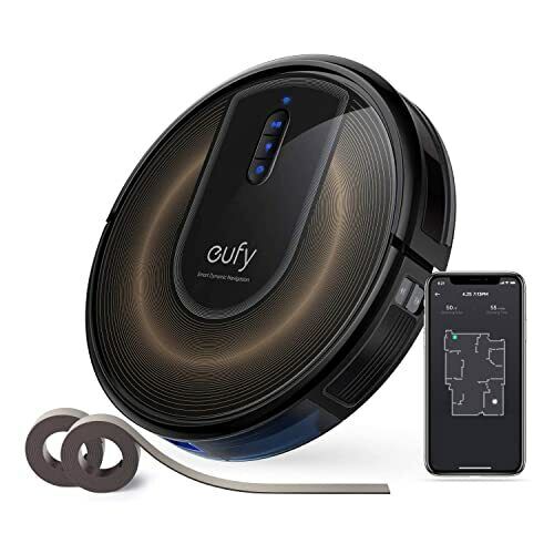 [T2252K11] Eufy RoboVac G30 Verge robot vacuum 0.6 L Black