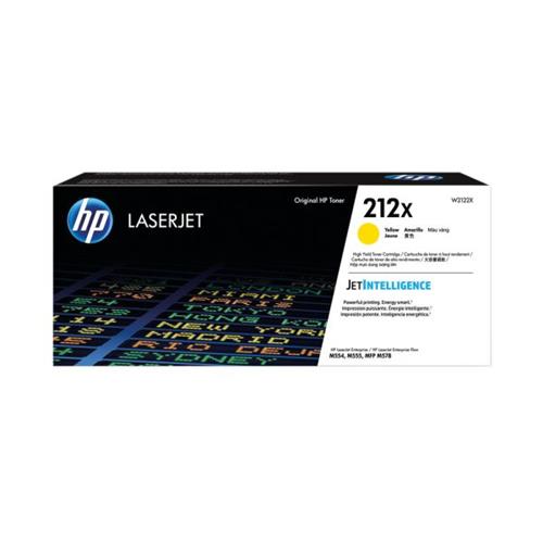 [W2122X] HP 212X High Yield Yellow Original LaserJet Toner Cartridge