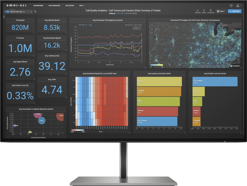 [1C4Z7AA#ABU] HP Z27q G3 QHD 68.6 cm (27") 2560 x 1440 pixels Quad HD LED Silver