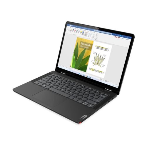 [82S10005UK] Lenovo 13w Yoga 5625U Hybrid (2-in-1) 33.8 cm (13.3") Touchscreen WUXGA AMD Ryzen™ 5 8 GB DDR4-SDRAM 256 GB SSD Wi-Fi 6 (802.11ax) Windows 11 Pro Black