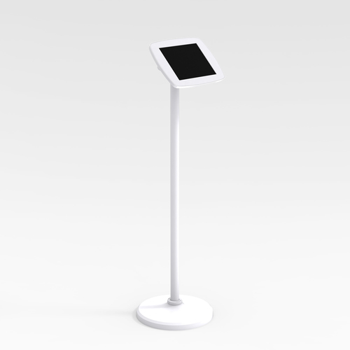 [FS-W1-AR2-MD] Bouncepad Floorstanding | Apple iPad Air 2nd Gen 9.7 (2014) | White | Covered Front Camera and Home Button |